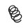 Suspension Spring Set front coil spring Ø 12.3 mm EIBACH for e.g. SKODA SCALA