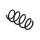 Suspension Spring Set front coil spring Ø 12.3 mm EIBACH for e.g. SEAT IBIZA
