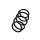 Suspension Spring Set front coil spring Ø 12.3 mm EIBACH for e.g. SEAT IBIZA