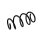 Suspension Spring Set front coil spring Ø 12.3 mm EIBACH for e.g. SEAT IBIZA