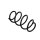 Suspension Spring Set front coil spring Ø 12.3 mm EIBACH for e.g. SKODA KAMIQ