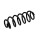 Suspension Spring Set rear axle coil spring Ø 11 mm EIBACH for e.g. VW POLO