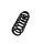 Suspension Spring Set rear coil spring Ø 11.3 mm EIBACH for SKODA KAMIQ