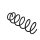 Suspension Spring Set front coil spring Ø 12.8 mm EIBACH for PEUGEOT 406