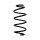 Suspension spring set front axle Ø 11.8 mm 332 mm EIBACH for e.g. AUDI A1