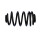 Suspension Spring Set rear coil spring Ø 14.3 mm EIBACH for e.g. OPEL ASTRA