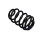 Suspension Spring Set rear coil spring Ø 14.3 mm EIBACH for e.g. OPEL ASTRA