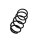 Suspension Spring Set front coil spring Ø 11.8 mm EIBACH for PEUGEOT 208