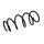 Suspension Spring Set front coil spring Ø 12 mm EIBACH for e.g. PEUGEOT 2008
