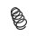Suspension Spring Set front coil spring Ø 12 mm EIBACH for e.g. PEUGEOT 2008