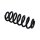 Suspension Spring Set rear axle coil spring Ø 15 mm EIBACH for e.g. AUDI A6