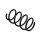 Suspension Spring Set front axle coil spring Ø 11.8 mm EIBACH for e.g. AUDI A1