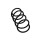 Suspension Spring Set front coil spring Ø 11 mm EIBACH for e.g. SEAT IBIZA