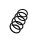 Suspension Spring Set front coil spring Ø 11.8 mm EIBACH for e.g. SKODA KAMIQ