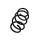 Suspension Spring Set front coil spring Ø 12.8 mm EIBACH for e.g. SEAT ARONA
