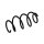 Suspension Spring Set front coil spring Ø 12.5 mm EIBACH for e.g. SEAT ARONA