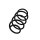 Suspension Spring Set front coil spring Ø 12.8 mm EIBACH for e.g. SEAT ARONA