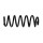 Suspension Spring Set rear coil spring Ø 11 mm EIBACH for SEAT IBIZA and others