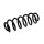 Suspension Spring Set rear coil spring Ø 11 mm EIBACH for SEAT IBIZA and others