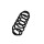 Suspension Spring Set rear coil spring Ø 10.8 mm EIBACH for SEAT ARONA