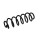 Suspension Spring Set rear coil spring Ø 10.8 mm EIBACH for SEAT ARONA