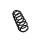 Suspension Spring Set rear coil spring Ø 10.8 mm EIBACH for SEAT ARONA