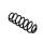 Suspension Spring Set rear coil spring Ø 11 mm EIBACH for e.g. SEAT ARONA
