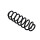 Suspension Spring Set rear coil spring Ø 11 mm EIBACH for e.g. SEAT ARONA