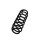 Suspension Spring Set rear coil spring Ø 11 mm EIBACH for e.g. SEAT ARONA
