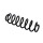 Suspension Spring Set rear coil spring Ø 11 mm EIBACH for e.g. SEAT ARONA