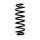 Suspension spring set rear axle Ø 11.8 mm 323 mm EIBACH for SEAT ARONA