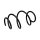 Suspension Spring Set front axle coil spring Ø 12 mm EIBACH for e.g. BMW 1