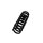 Suspension Spring Set Rear Axle Coil Spring Ø 12.3 mm EIBACH for BMW 1 Series