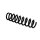 Suspension Spring Set Rear Axle Coil Spring Ø 12.3 mm EIBACH for BMW 1 Series