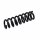 Suspension Spring Set Rear Axle Coil Spring Ø 13.3 mm EIBACH for BMW 3 Series