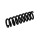 Suspension Spring Set Rear Axle Coil Spring Ø 13.8 mm EIBACH for BMW 3 Series