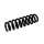Suspension Spring Set Rear Axle Coil Spring Ø 14.8 mm EIBACH for BMW X1