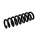 Suspension Spring Set Rear Axle Coil Spring Ø 14 mm EIBACH for BMW 3 Series