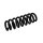 Suspension Spring Set Rear Axle Coil Spring Ø 14.8 mm EIBACH for BMW 3 Series