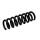 Suspension Spring Set Rear Axle Coil Spring Ø 13.8 mm EIBACH for BMW