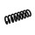 Suspension Spring Set Rear Axle Coil Spring Ø 14 mm EIBACH for BMW 3 Series