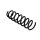Suspension Spring Set Rear Axle Coil Spring Ø 12.3 mm EIBACH for BMW 5 Series