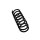 Suspension Spring Set Rear Axle Coil Spring Ø 12.3 mm EIBACH for BMW 5 Series