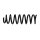 Suspension Spring Set Front Axle Coil Spring Ø 13 mm EIBACH for BMW 5 Series