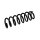 Suspension Spring Set Front Axle Coil Spring Ø 13 mm EIBACH for BMW 5 Series
