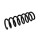 Suspension Spring Set Front Axle Coil Spring Ø 12.8 mm EIBACH for BMW 5 Series