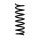 Suspension spring set front axle Ø 12.8 mm 358 mm EIBACH for e.g. BMW 5
