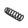 Suspension Spring Set Front Axle Coil Spring Ø 13.5 mm EIBACH for BMW 5 Series