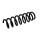 Suspension Spring Set Front Axle Coil Spring Ø 13.5 mm EIBACH for BMW 5 Series