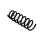 Suspension Spring Set Front Axle Coil Spring Ø 13.3 mm EIBACH for e.g. BMW 6